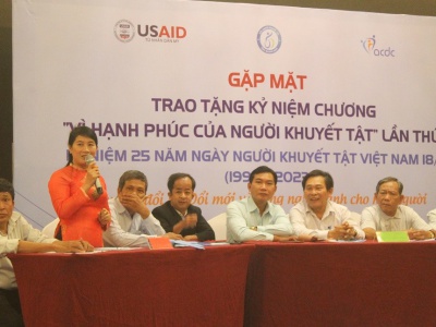 Quang Nam: Media Event on Vietnamese Disability Day (April 18)